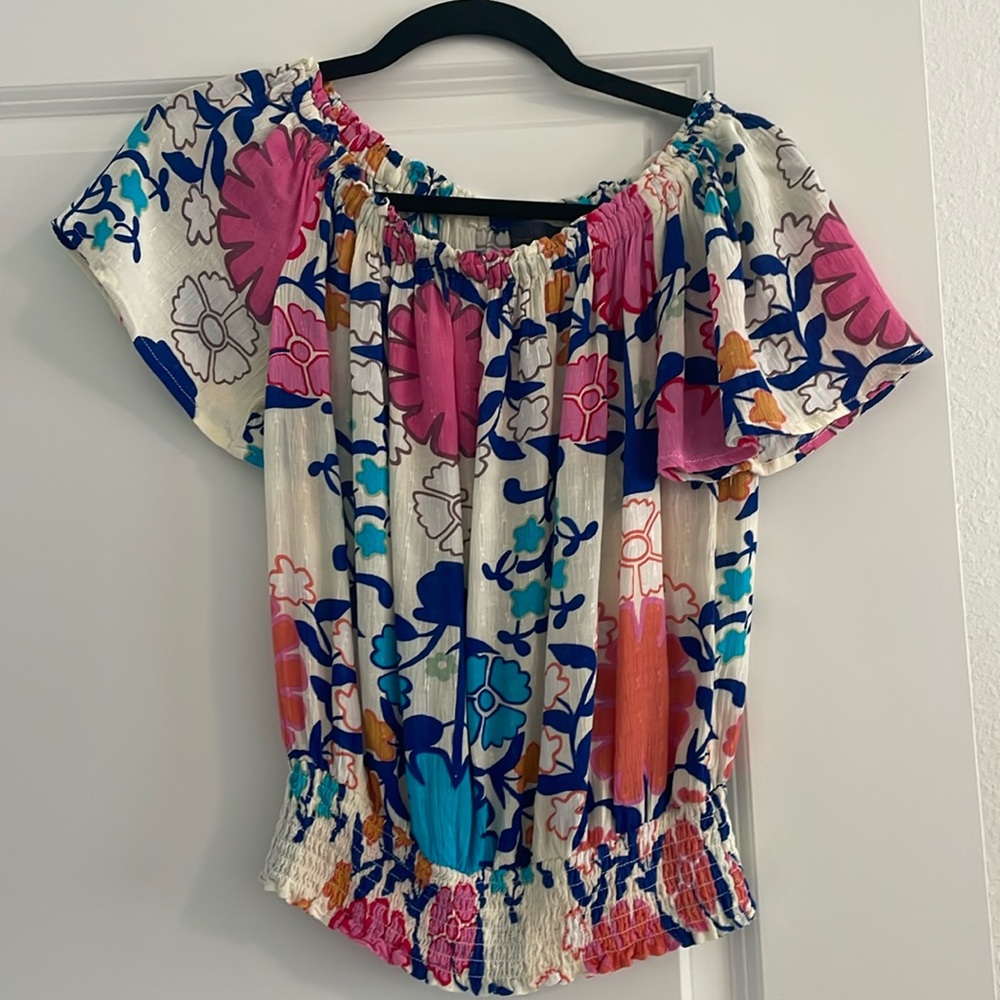 Rachel Roy Floral Blouse